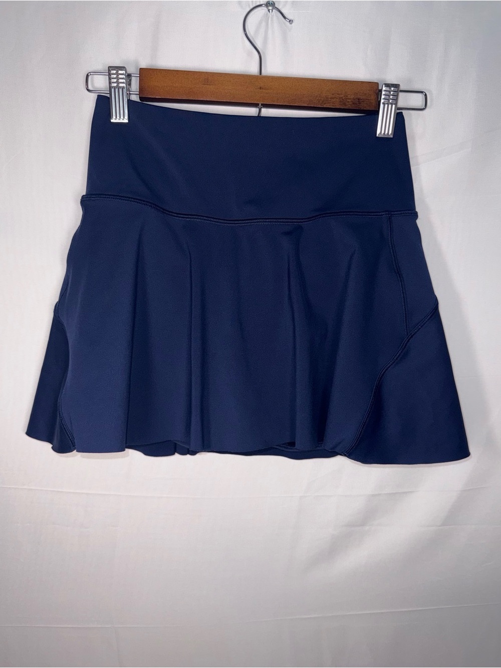 Athleta Women Navy Blue Lined Tennis/Golf Athletic Activewear Skort Size XXS